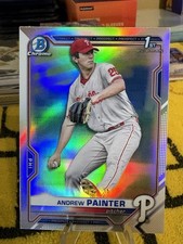 2021 Bowman Draft Andrew Painter 1st Chrome Refractor #BDC-10 Phillies