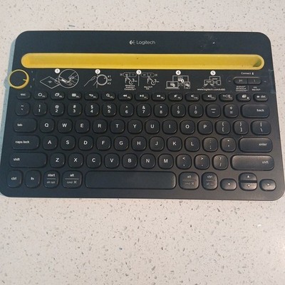 Logitech K480 Wireless Multi-Device Keyboard Bluetooth for Windows macOS iPadOS