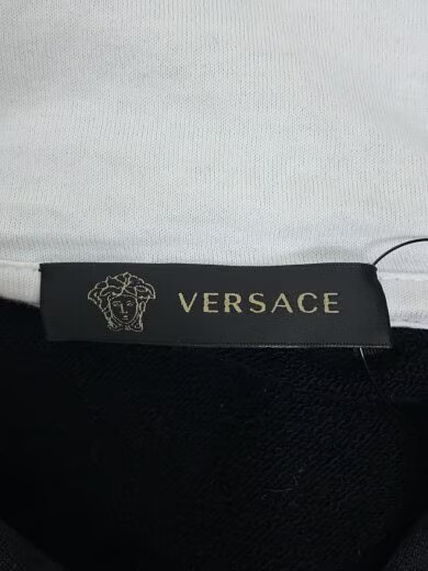 VERSACE Hoodie/ Medium/ Cotton/ Black/ A83840 thumbnail 3