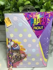 Vintage Lisa Frank Paper Pack It, Koala Bear In Jeans Pokadot