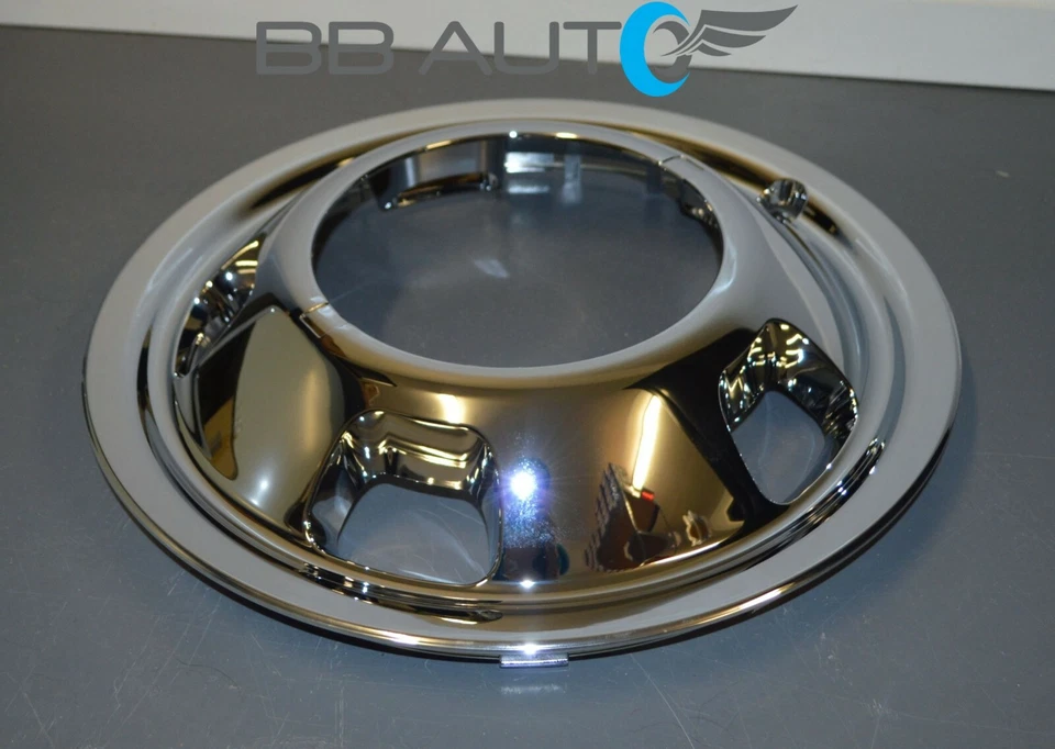 NEW Chrome 17" Front Simulator Wheel Cover for 2003-2017 DODGE RAM 3500 DUALLY - Image 3 of 4