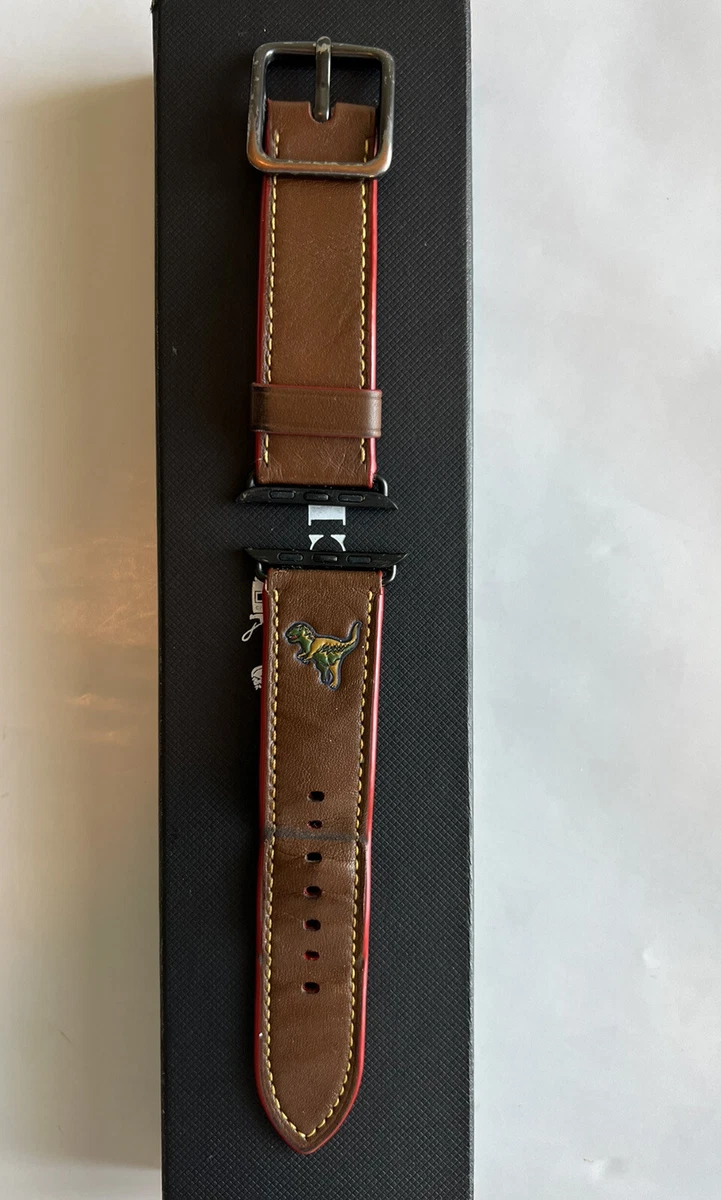 Coach Women's Apple Watch Strap - Brown