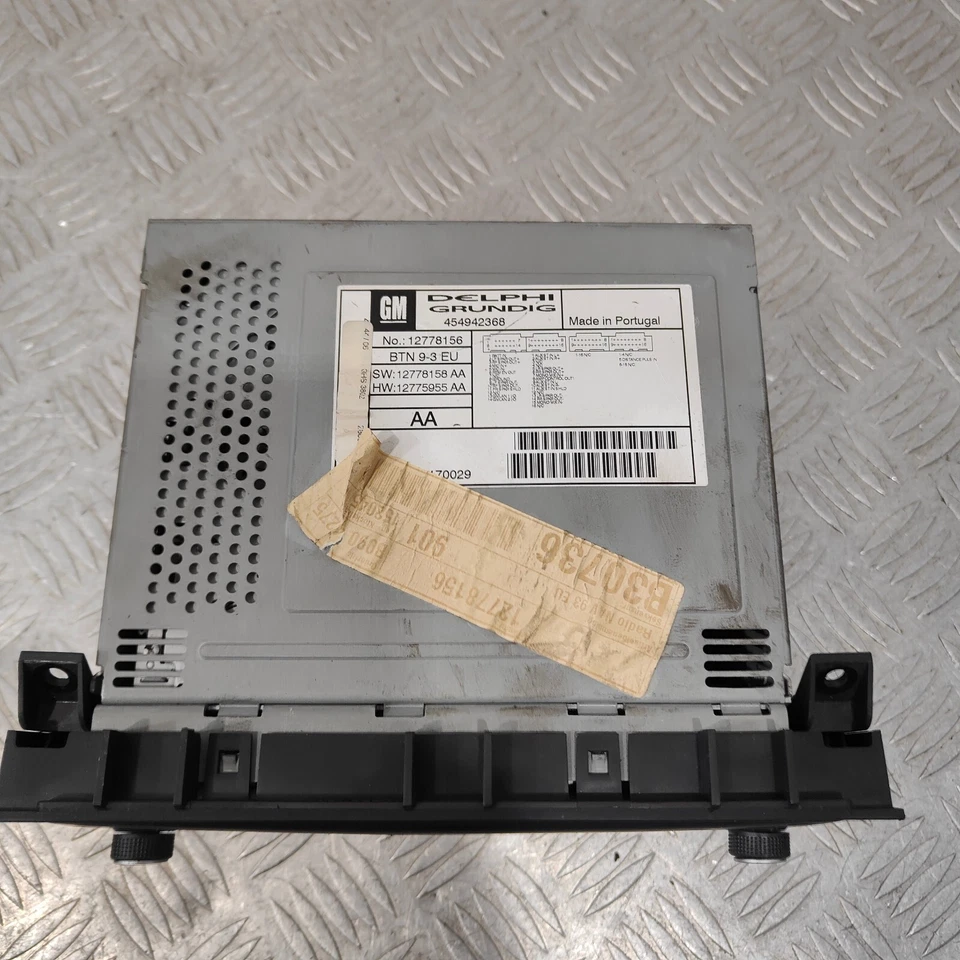 2009 SAAB 9-3 MULTIMEDIA & SAT NAV DISPLAY HEAD UNIT 12778156 #1 - Image 2 of 4