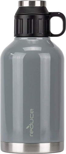 Reduce Craft Growler 64 oz doble pared aislado al vacío acero inoxidable caliente o frío - Imagen 32 de 36