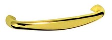 (5 Pack) 5 inch Dee Pull Polished Brass
