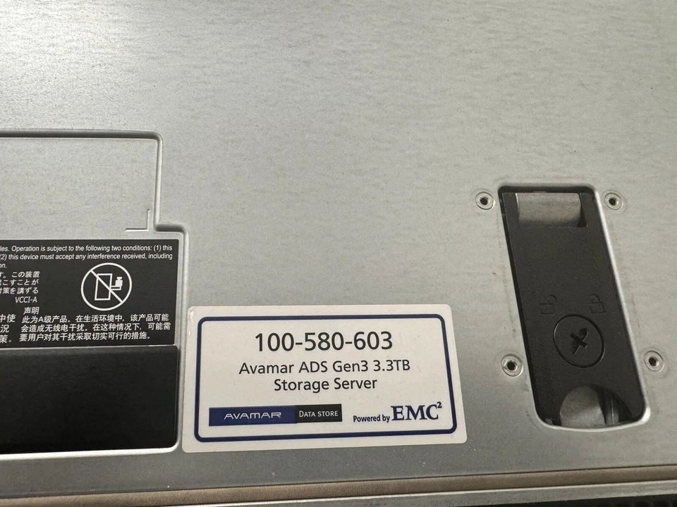 EMC AVAMAR ADS GEN3 LARGE ACCEL SERVER 100-580-605 HDD 6x1 TB - Image 3 of 4