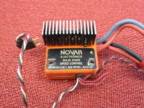 Vintage Novak 4 Solid State ESC For Pan Car RC10 JRX JRX2 XX XXT Ultima. #0251 - Picture 5 of 10