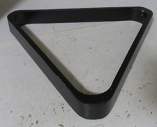 Solid Wood Billiard 8-Ball Triangle Black Used Pool Ball Rack Billiards Ring GUC