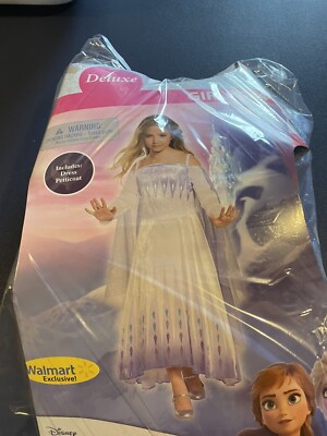 Halloween Costume Girl Disney Snow Queen Elsa Small 4-6 New