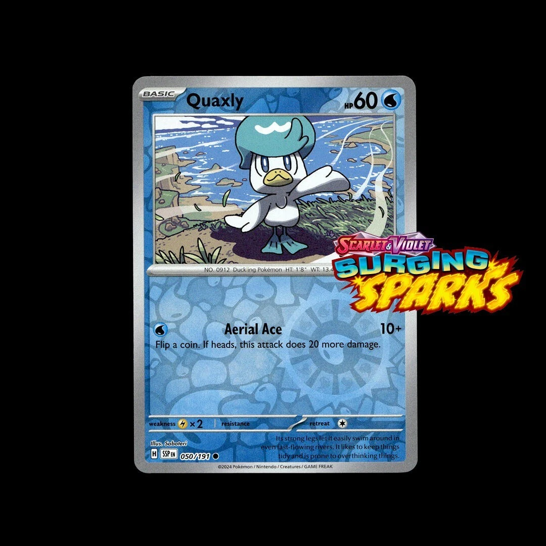 basic quaxly pokemon card Quaxly Pokémon TCG Cards for sale