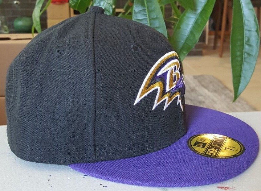 NFL ボルティモア　レイブンズ 59FIFTY キャップ 7 1/2 ブラック NFL ボルティモア レイブンズ 59FIFTY キャップ 7 1/2 ブラック