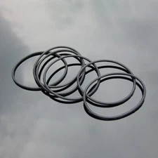 Pulley Transmission Silicone Rubber Band Motor Engine Drive Belts For DIY Model