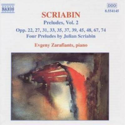 Alexander Scriabin Scriabin: Preludes Vol.2 (CD) Album (UK IMPORT)