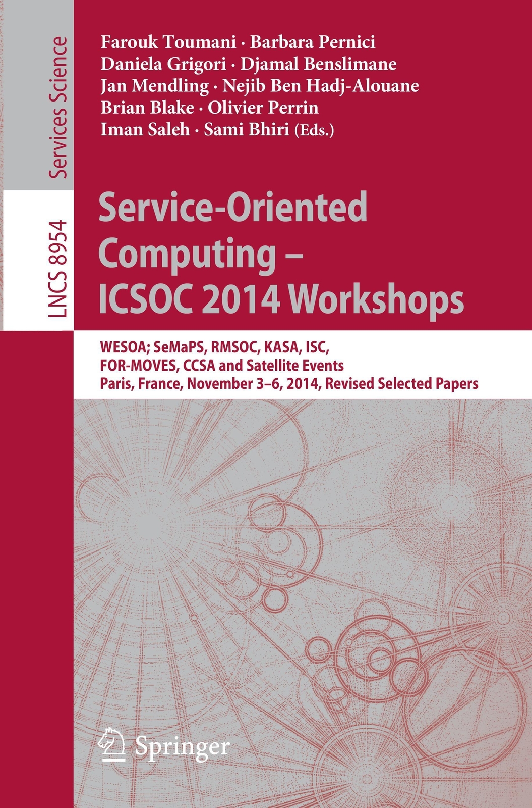 Thumbnail - Farouk Toumani (u. A.) | Service-oriented Computing - Icsoc 2014