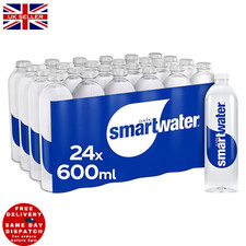 Glacéau Smartwater Still 24x600ml Bottles - Spring Water