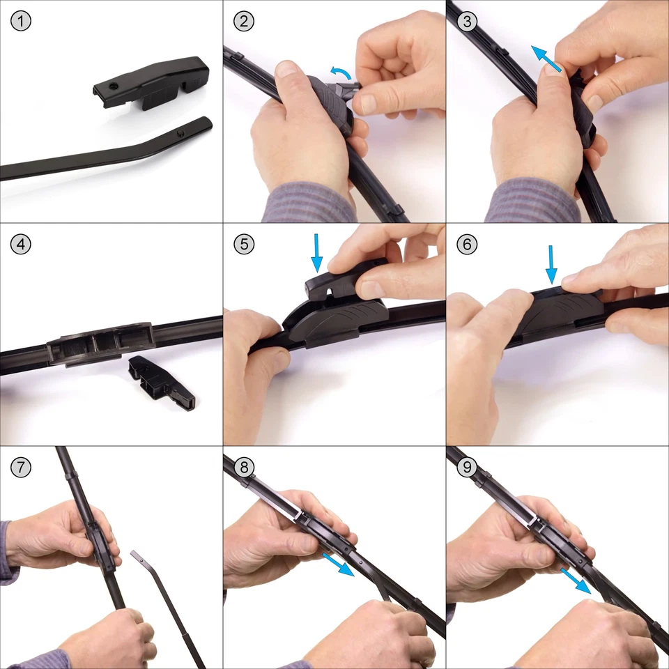 Escobillas limpiaparabrisas para Ford Escort (1990-2001) PA - Imagen 4 de 4