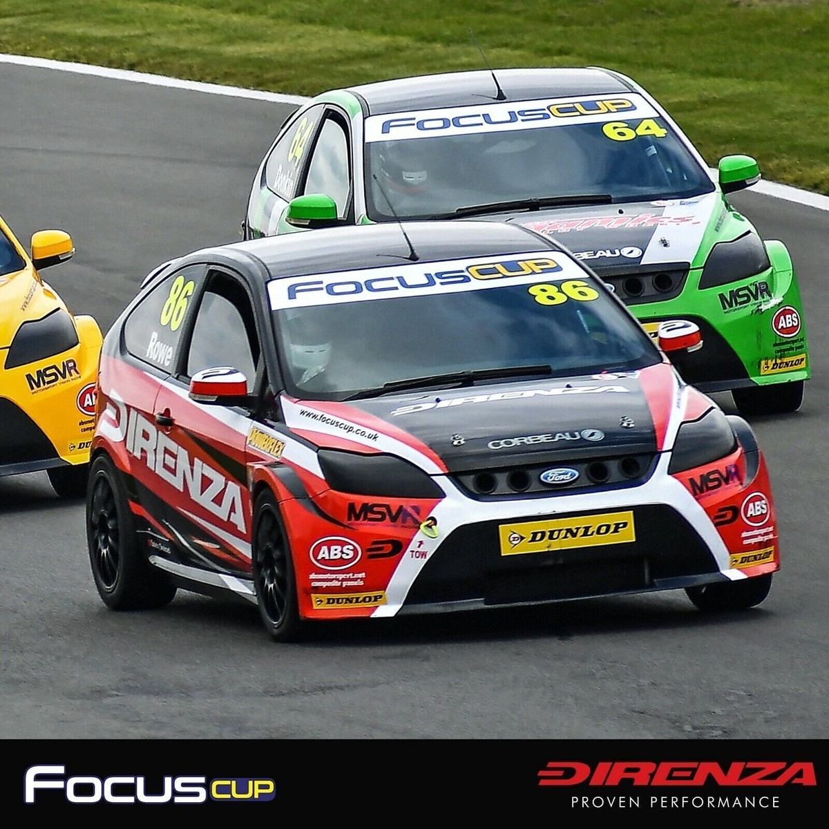 DIRENZA 7" SLIM LINE SPORT RACE CAR 12V 80W ELECTRIC RADIATOR STRAIGHT FAN KIT E - Foto 11