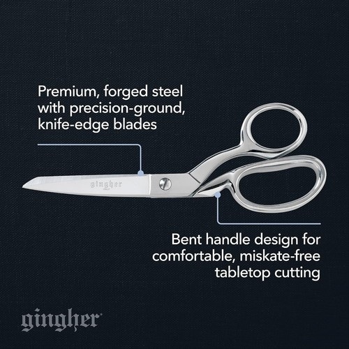 Durable 8" Stainless Steel Scissors for Arts & Crafts - Includes Nylon Sheath - Picture 5 of 10