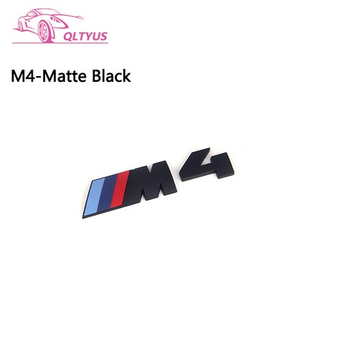 Juego de calcomanías con letras tamaño pequeño emblema maletero serie M negro mate para BMW - Imagen 21 de 30