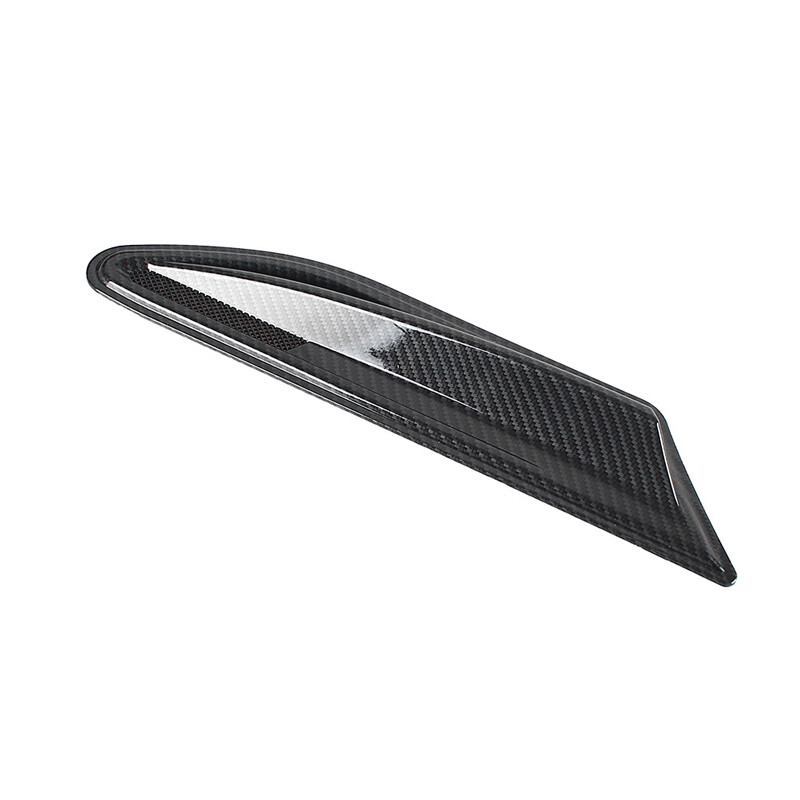 2 Prese D'Aria Per Parafango In Fibra Di Carbonio Look, Adesive, Compatibili Con Honda Civic 2016-2022 E BMW Serie 3