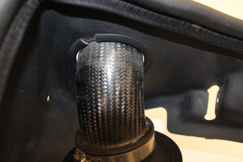 BMW E36 96-99 RARE AEM DRY CARBON FIBER CAI COLD AIR INTAKE DRYFLOW HEAT SHIELD - Picture 9 of 15