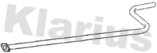 Klarius centre pipe fits Ford b-max 1.5 1.6 12> FE1119V