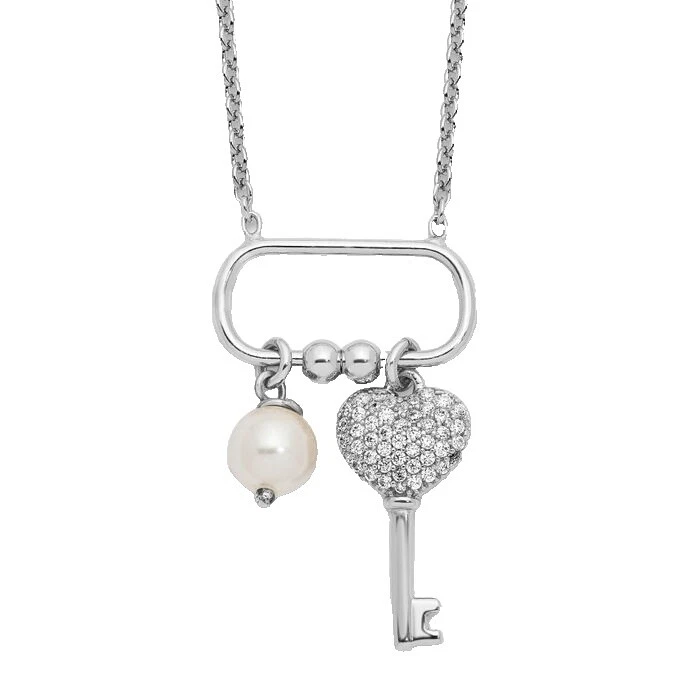 Cadena de Cristal Perla Moda Collares y Colgantes