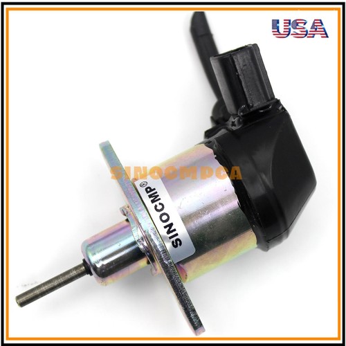 Solenoide de parada de combustible 1G772-60010 1G772-60012 1G772-60014 para tractor Kubota - Imagen 3 de 10