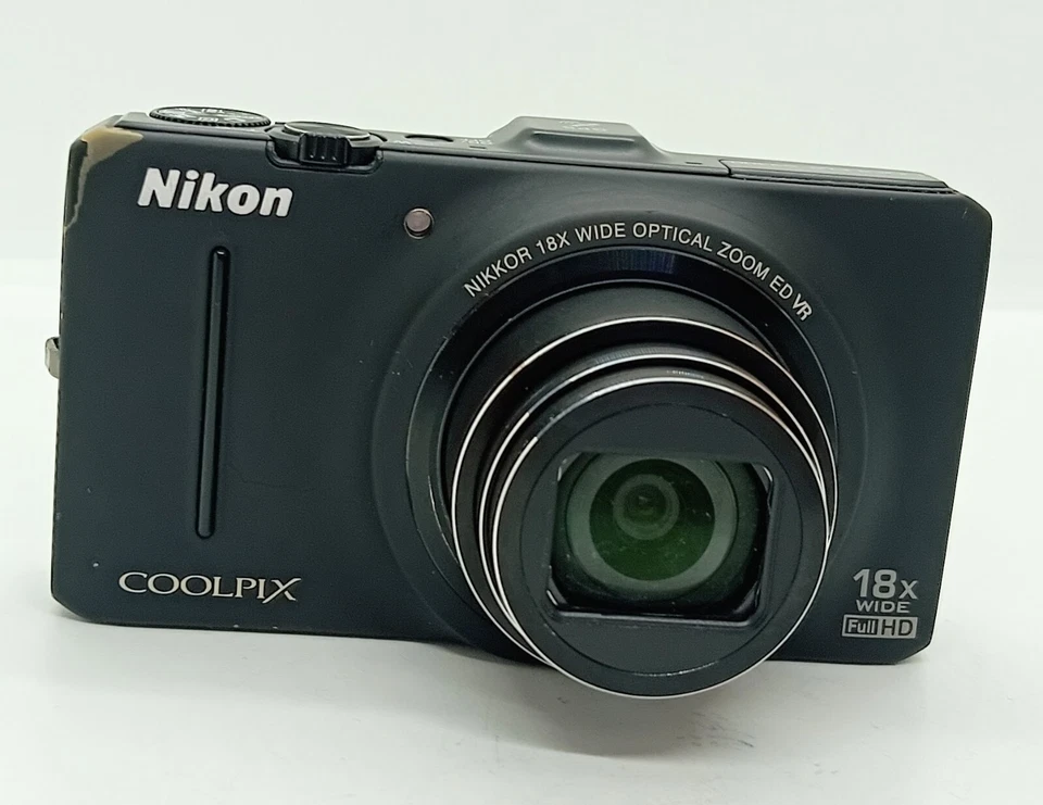 (Exc+++++/BOX) Nikon COOLPIX S9300 Black 16.0MP Digital Camera 18x ZoomFromJapan - Image 3 of 4