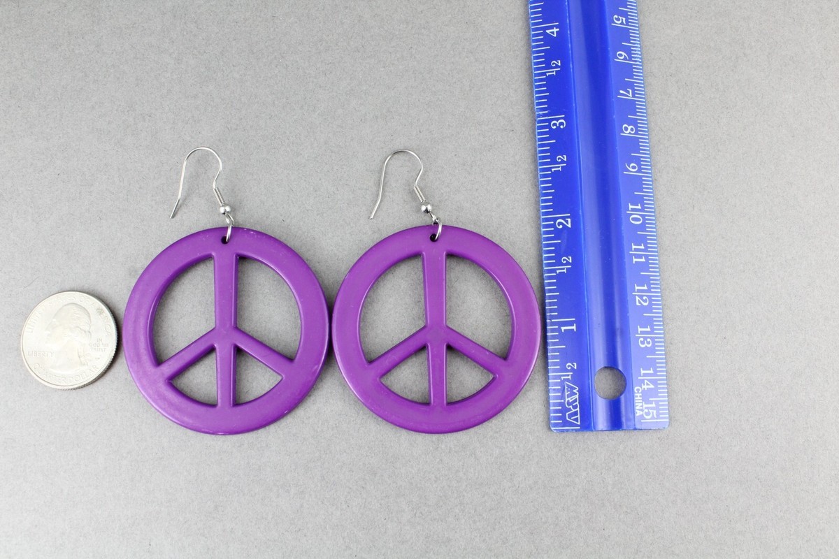 peace Peace Sign Bevel Cluster | Assorted Objects Delphi Glass