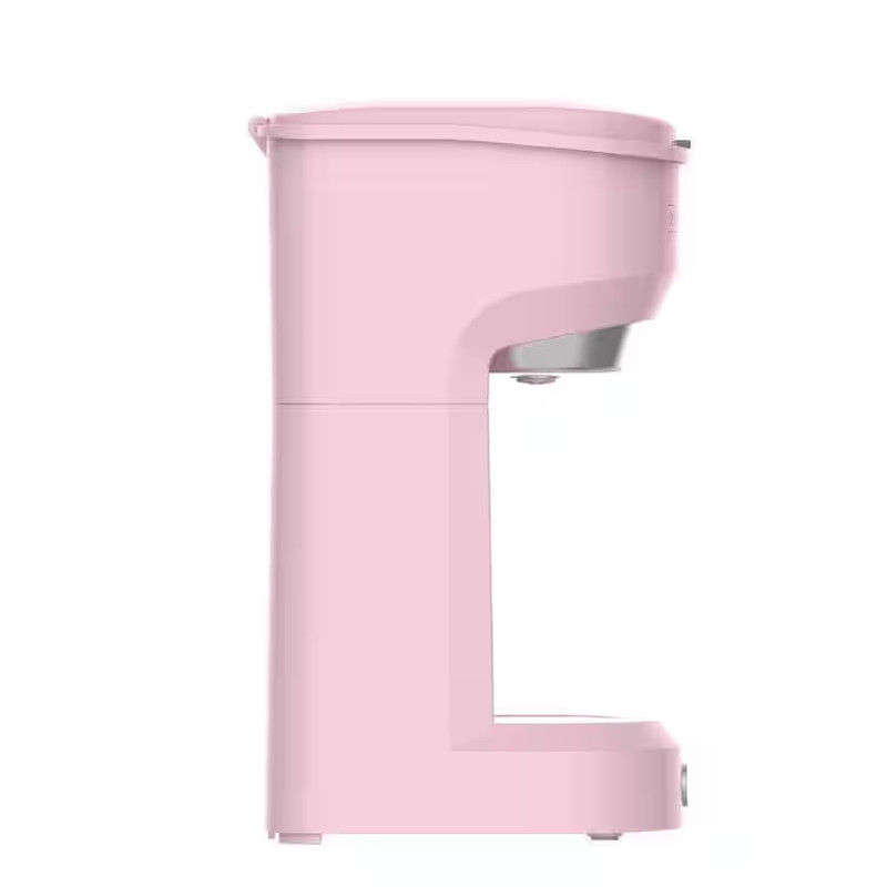 Retro Single Serve Cup Coffee Maker in Pink
