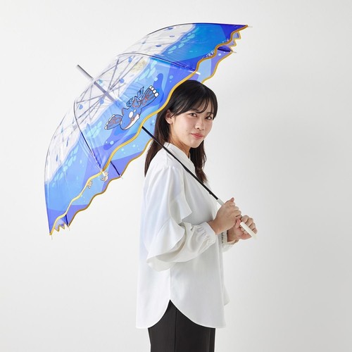 Pokemon center Wpc. Vinyl Umbrella OTENKI TEAM Amefurashi Rainbow - Picture 10 of 10