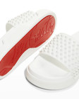 100% AUTH NEW MEN CHRISTIAN LOUBOUTIN POOL FUN FLAT WHITE SANDALS EU 46/US 13 — photo 5