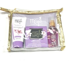 Maja Spain Plum Blossom Luxury Scented Soap Hand Cream Perfume Mist Gift Bath A 