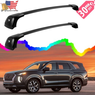 Lockable Roof Rack Cross Bars for Hyundai Palisade 2019-2025 Rooftop Accessories
