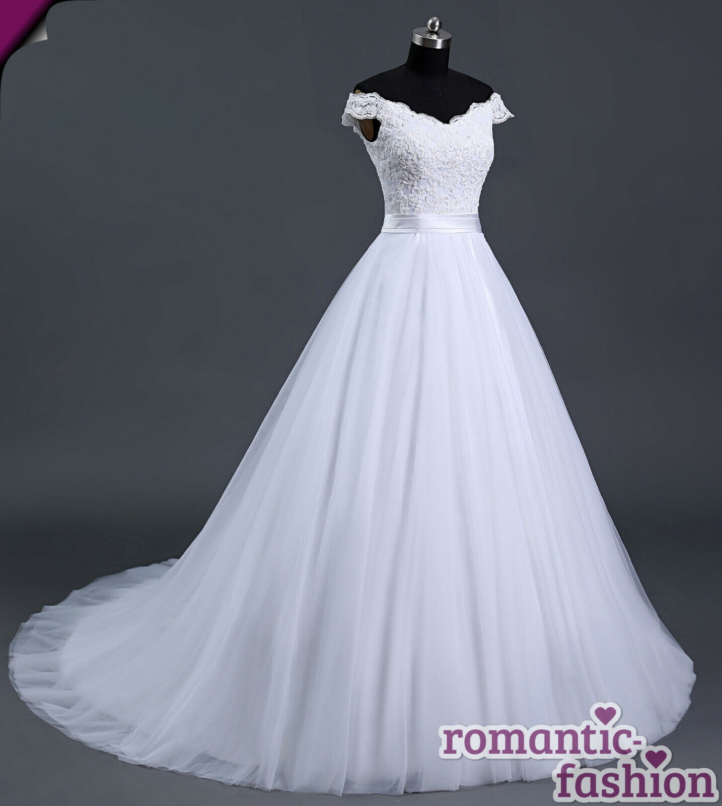  Brautkleid Hochzeitskleid Weiß Größe 34-54 zur AuswahlNEUSOFORTW102