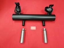 VW Käfer Sportauspuff 1.3-1.6 matt-schwarz grundiert Classic Style TÜV (45-781)