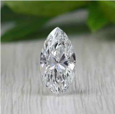 1.70 CT Natural White Diamond Marquis Cut VVS1 D Grade Certified D64