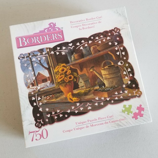 Sealed Jigsaw Puzzle 750 Borders Winters Sun By Roseart eBay