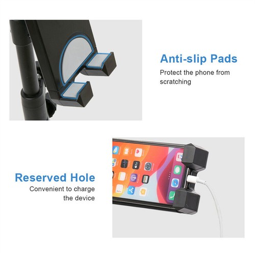 4.7-12.9” Stretchable Tablet Tripod Stand Mount Holder for iPad/iPhone/Tablet - Picture 9 of 17