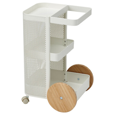 IKEA DAJLIEN(ダイリエン)収納ワゴン　ホワイト IKEA DAJLIEN Utility Cart White 16 1/2x15 3/8x25 5/8