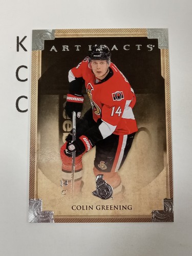 2013 Upper Deck Artifacts #15 Colin Greening Ottawa Senators
