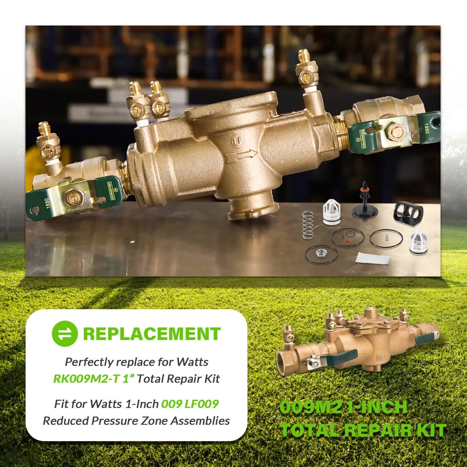 0887793 887793 RK 009M2-T Replace for Watts 009M2 1" Total Repair Kit 1" 009M2 - Image 3 of 4