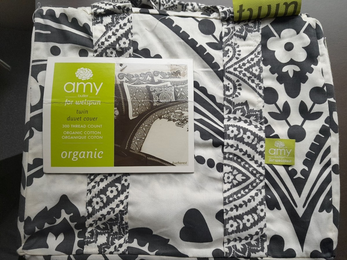 Amy Butler BUCHAREST Twin Duvet Cover Pillow Sham New Organic