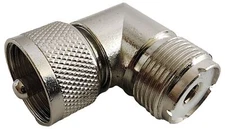 Workman RAA CB Radio Adapter / 90 Degree Right Angle Coax Cable Connector