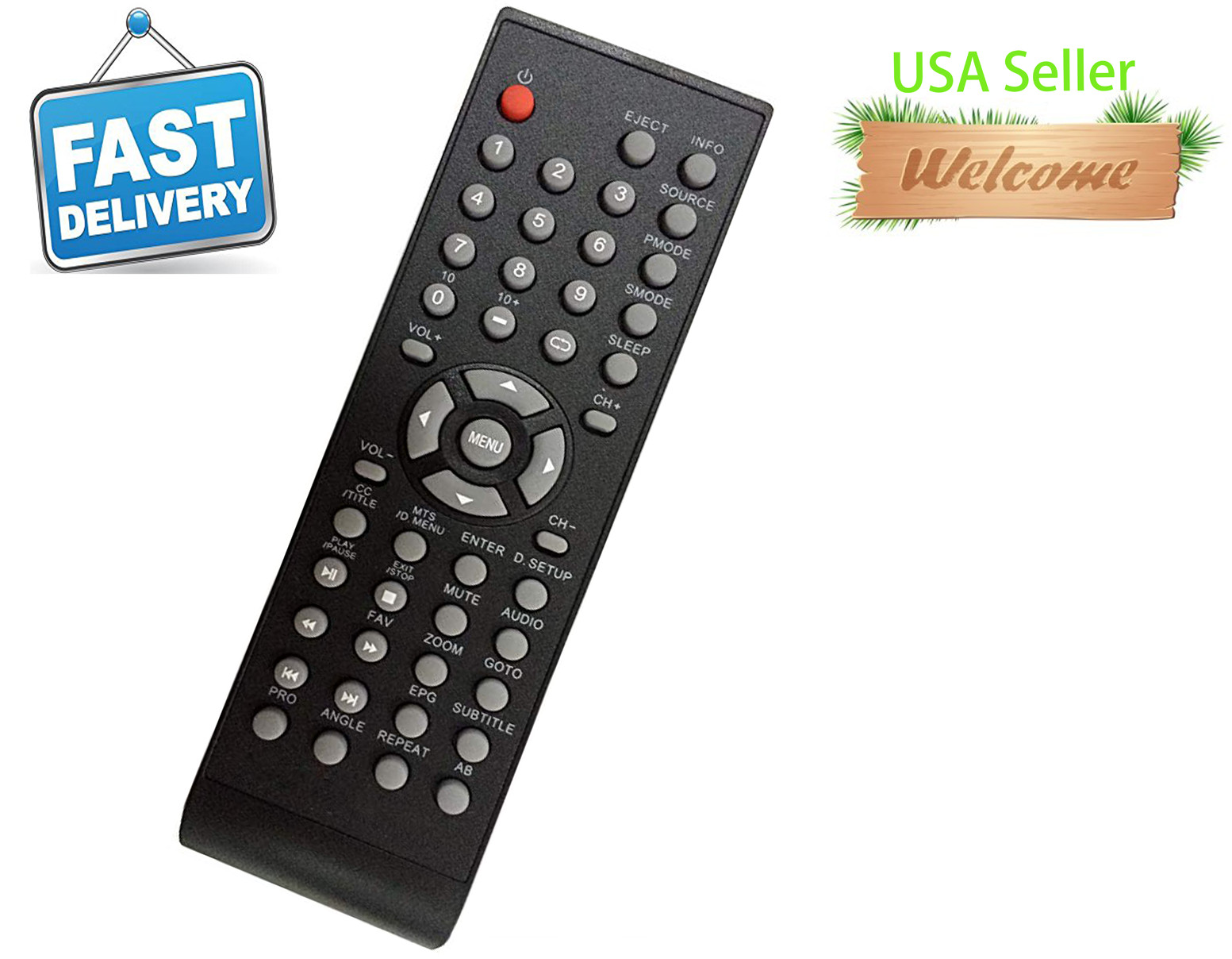 Proscan  TV/DVD Combo Remote for Proscan PLEDV2845A  PLDVD3213A PLDV321300 