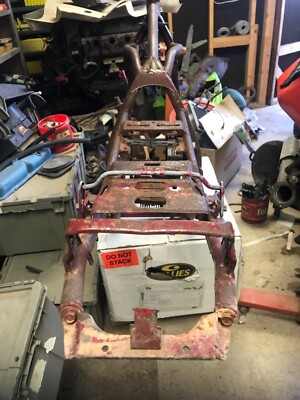 1984 83 84 Kawasaki GPZ 1100 ZX1100 OEM Frame racked dragbike