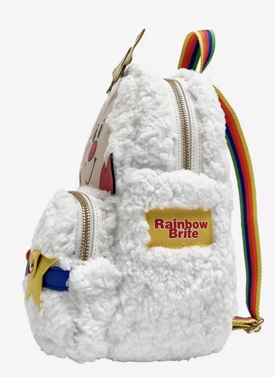 Rainbow Brite Twink Fuzzy Figural Mini Backpack NEW | eBay display picture 1