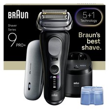 Image of Braun Series 9 PRO+ 9670CC Electric Shaver, SmartCare Center - Black