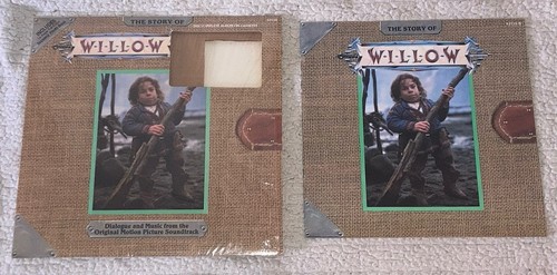 THE STORY OF WILLOW SOUNDTRACK MUSIC & DIALOGUE W/ PHOTO BOOK IN SHRINK 1988